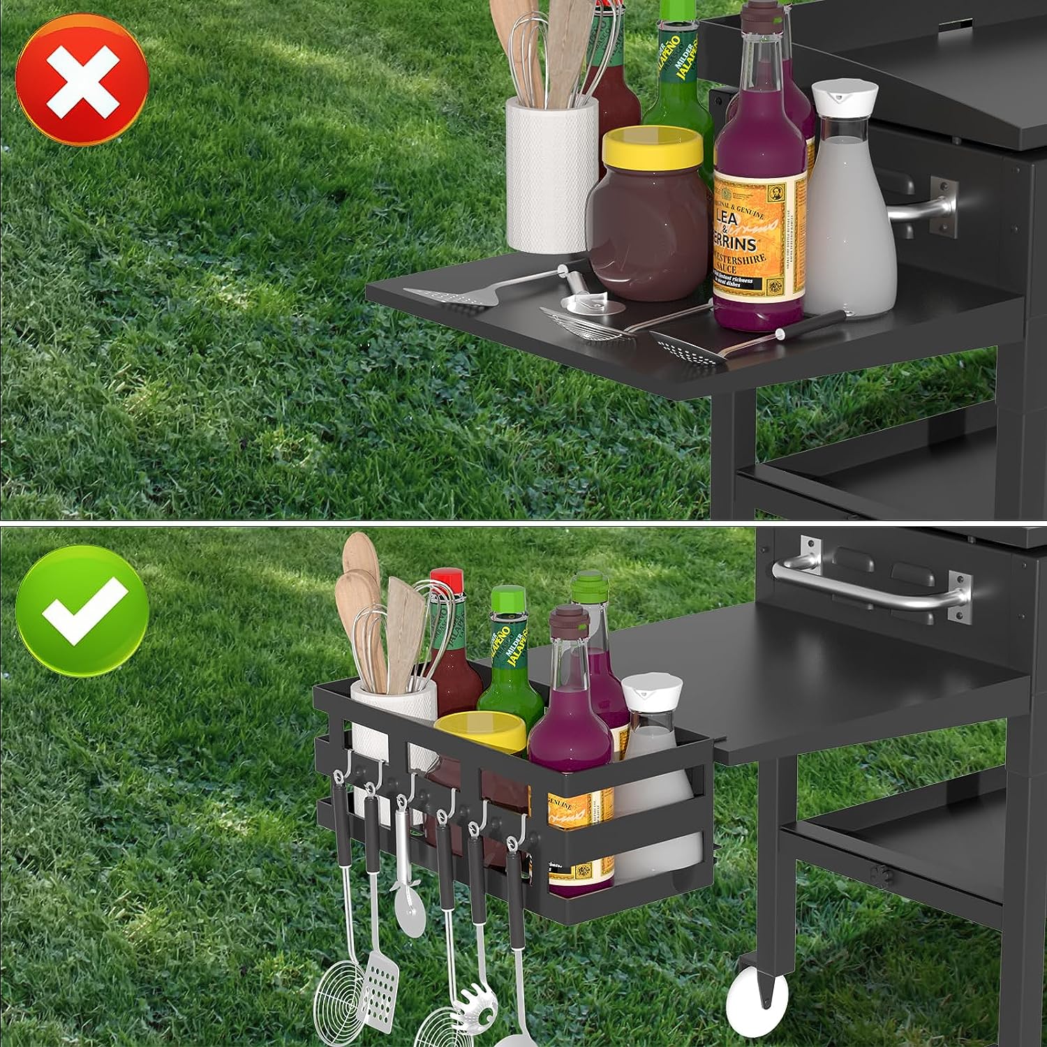 Outdoor BBQ Grill Tool Grill Storage Box - Buy bbq storage box, grill storage box, grill tool box Product on Surealong