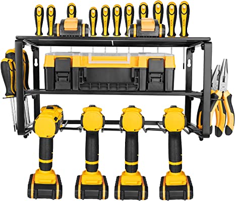 Heavy duty cordless drill storage rack from China factory
