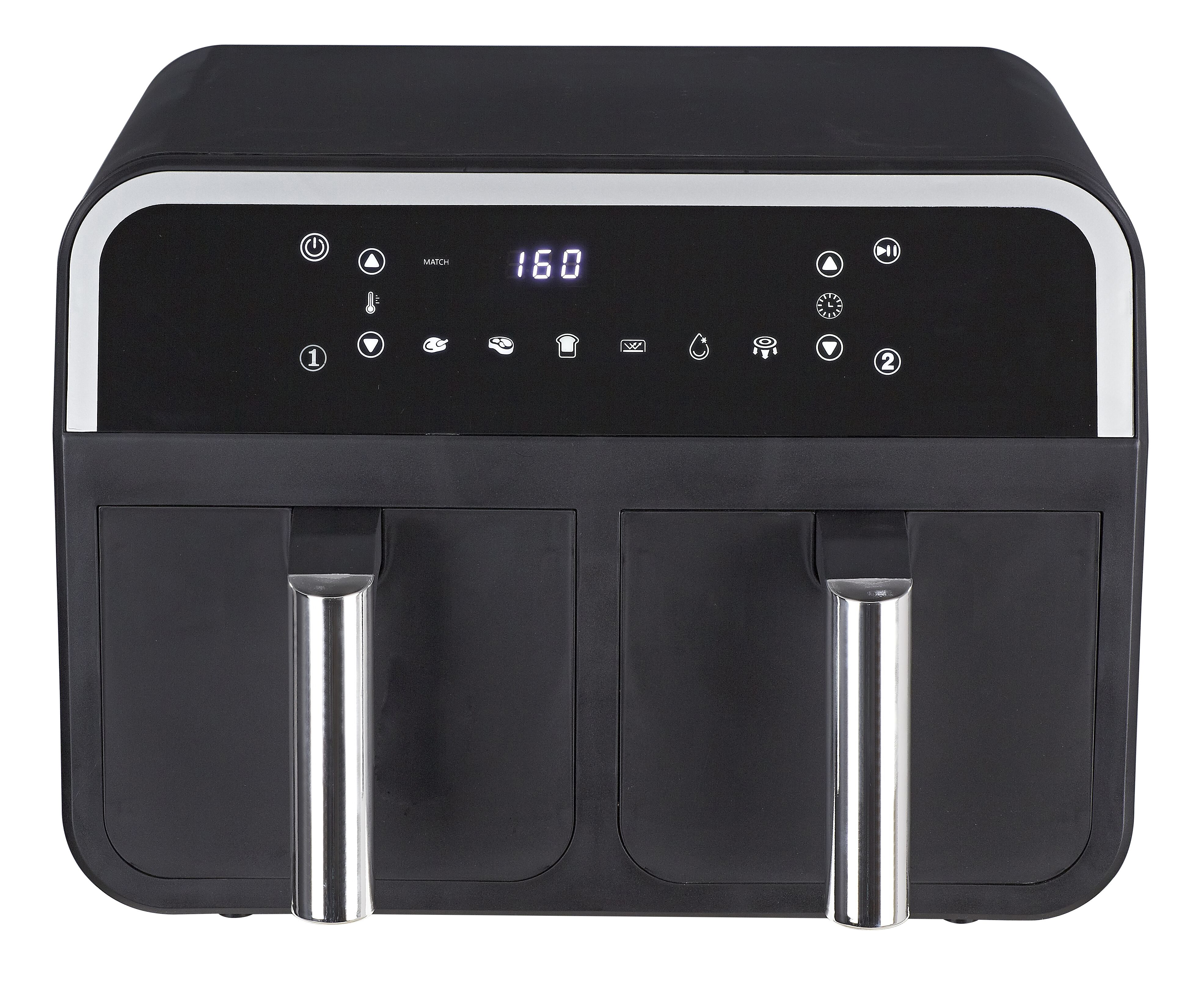 Healthy Electric Oil-Free double pot air fryer oven