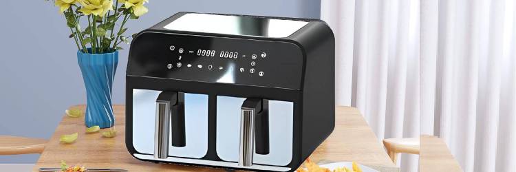Dual air fryer