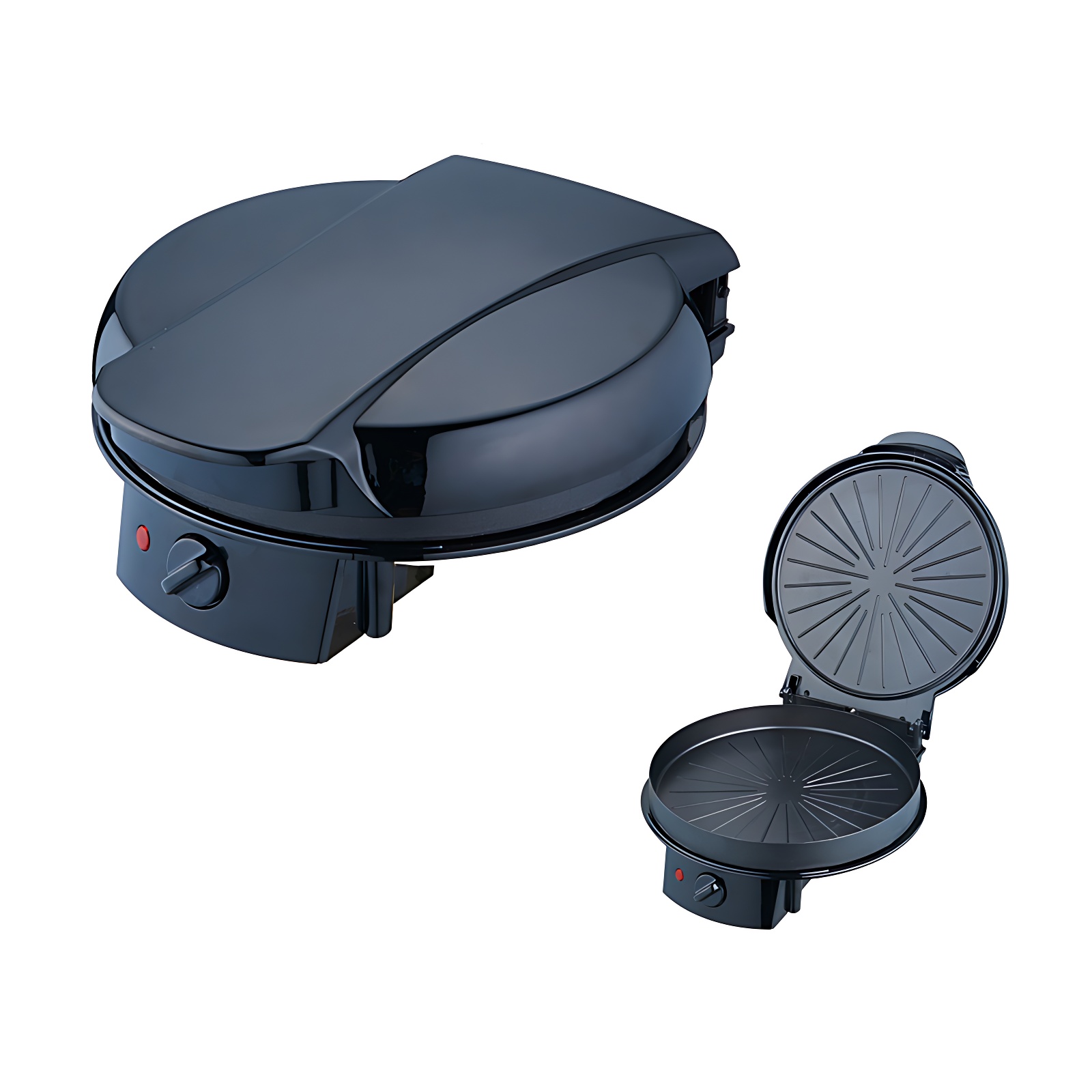 1200W pizza maker with alarm function