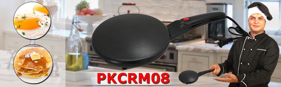 adjustable temperature crepe maker