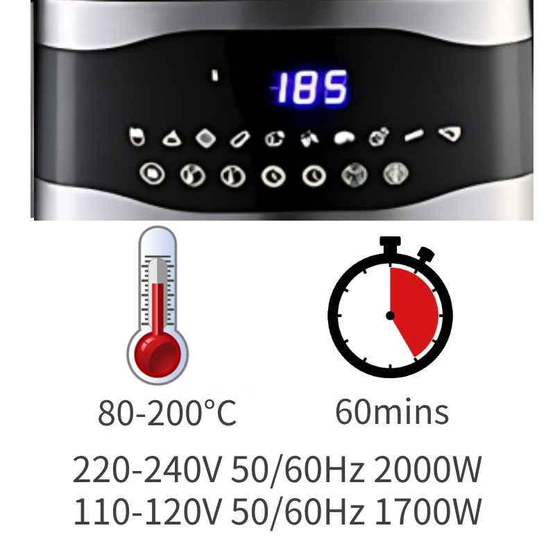 air fryer with window