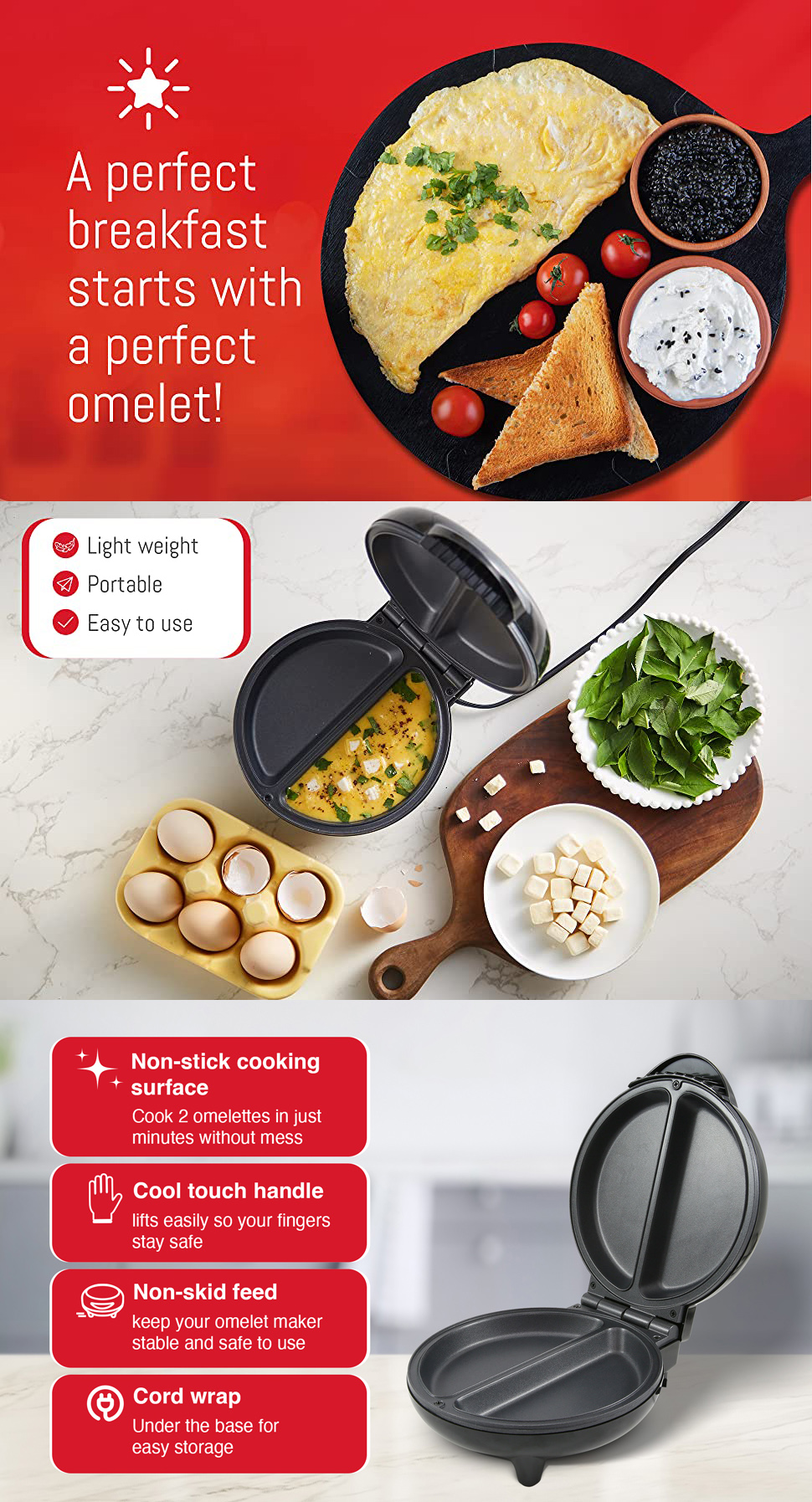 omelette maker
