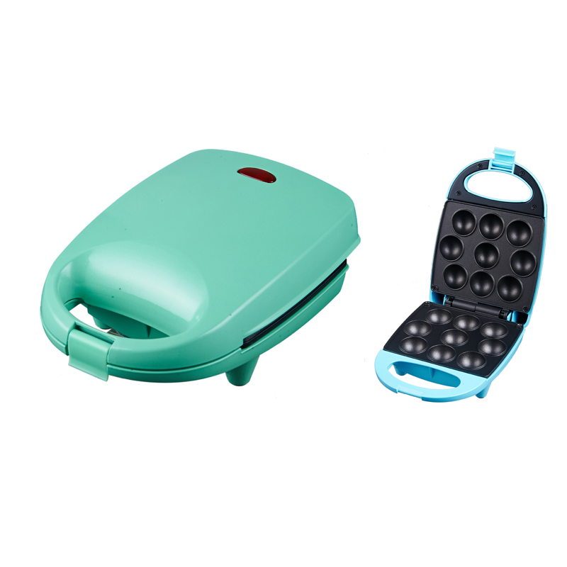 electric snack maker with different baking plates