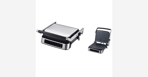 180 degree open detachable digital press grill