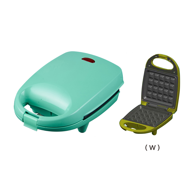 electric snack maker with different baking plates
