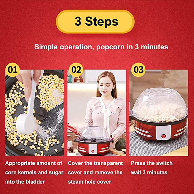 Plastic Popcorn Maker