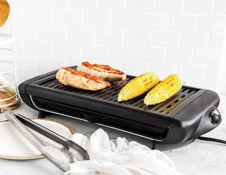 non-stick cooking plate smokeless grill