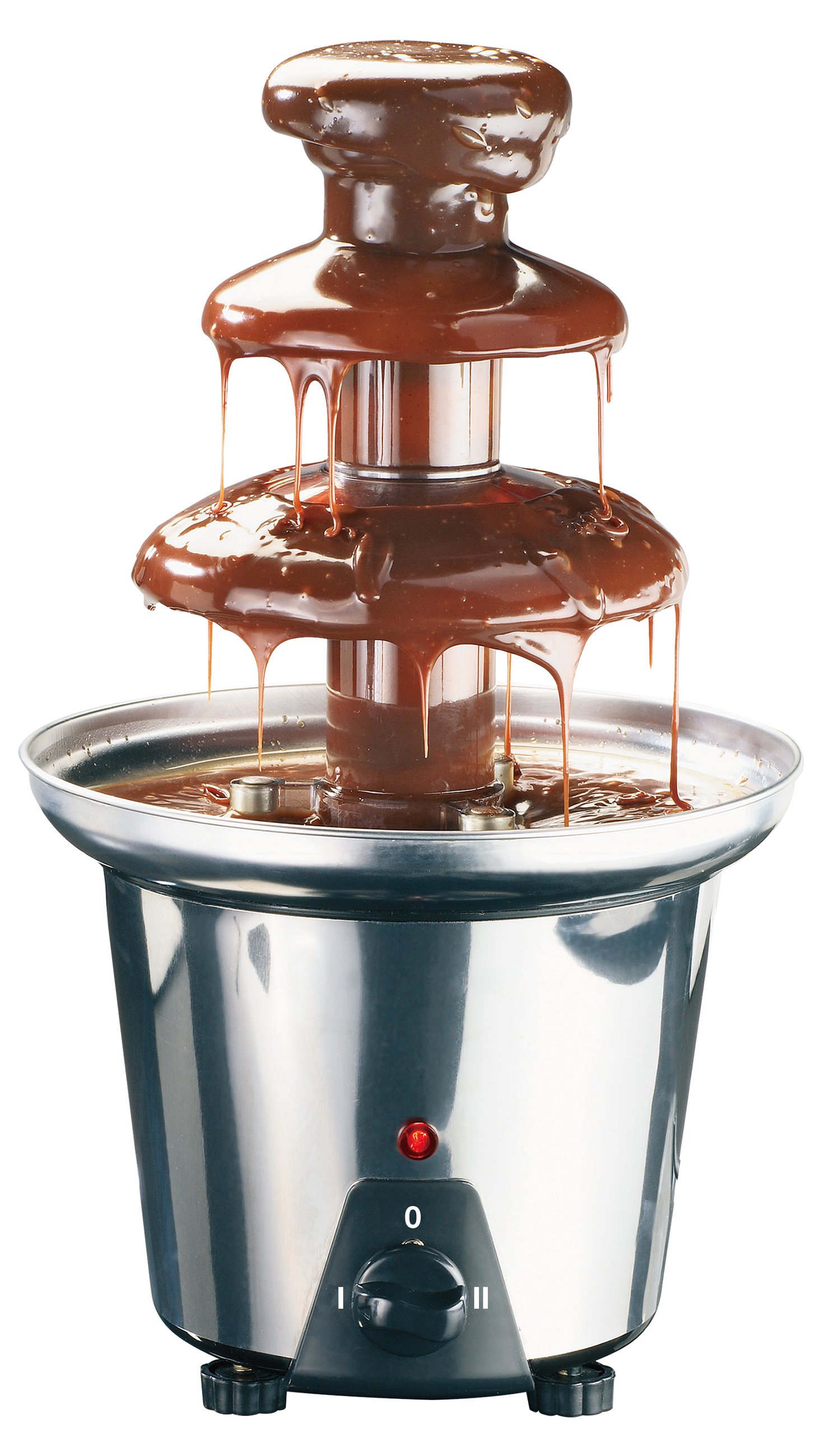 stainless steel chocolate fountain
