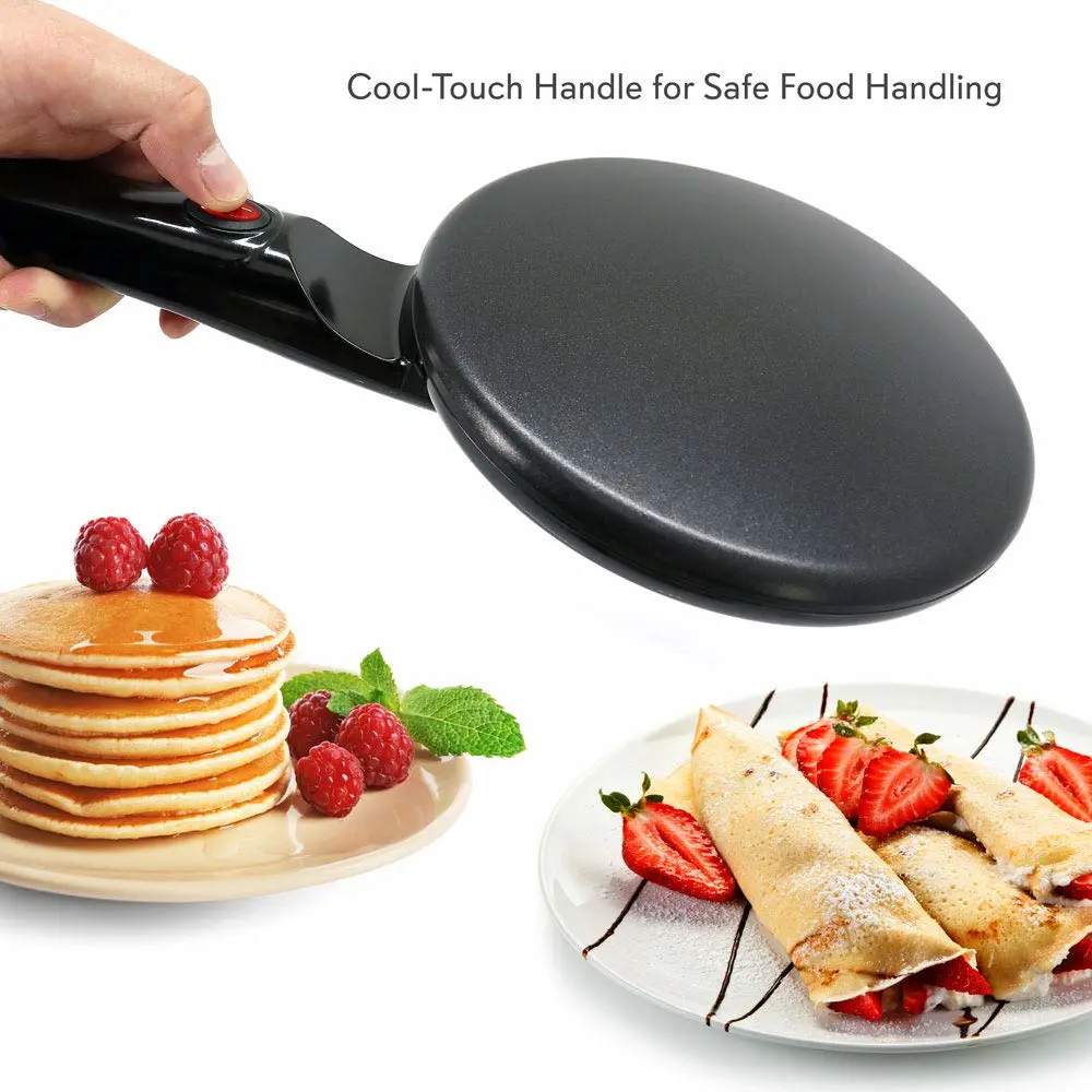 cordless nonstick hand crepe maker