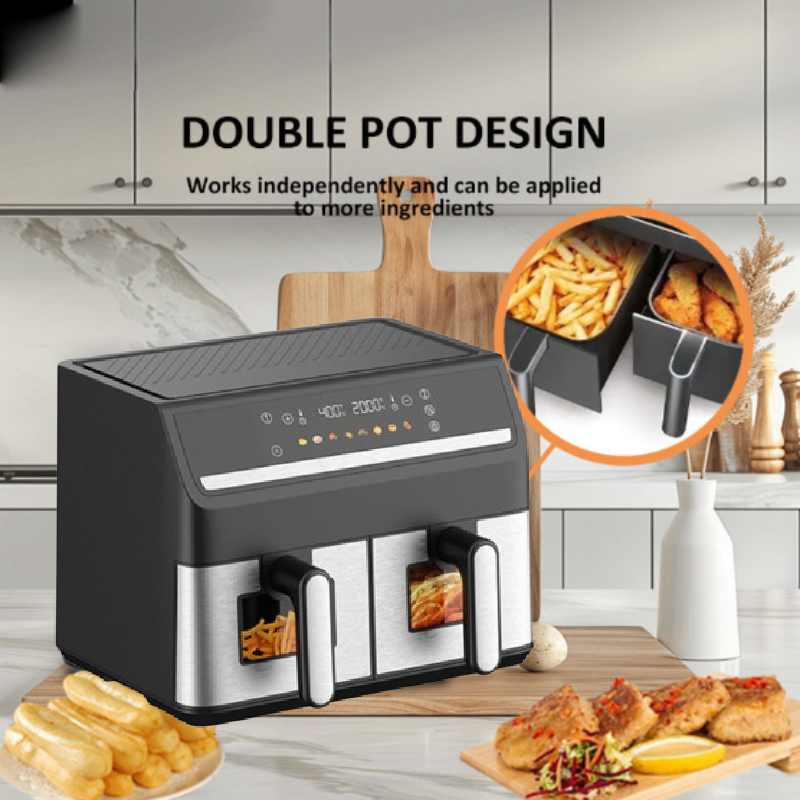 double air fryer,air fryer