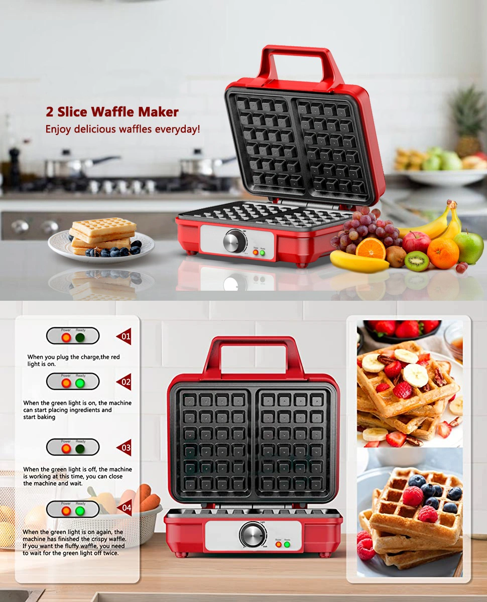 2 slice waffle maker