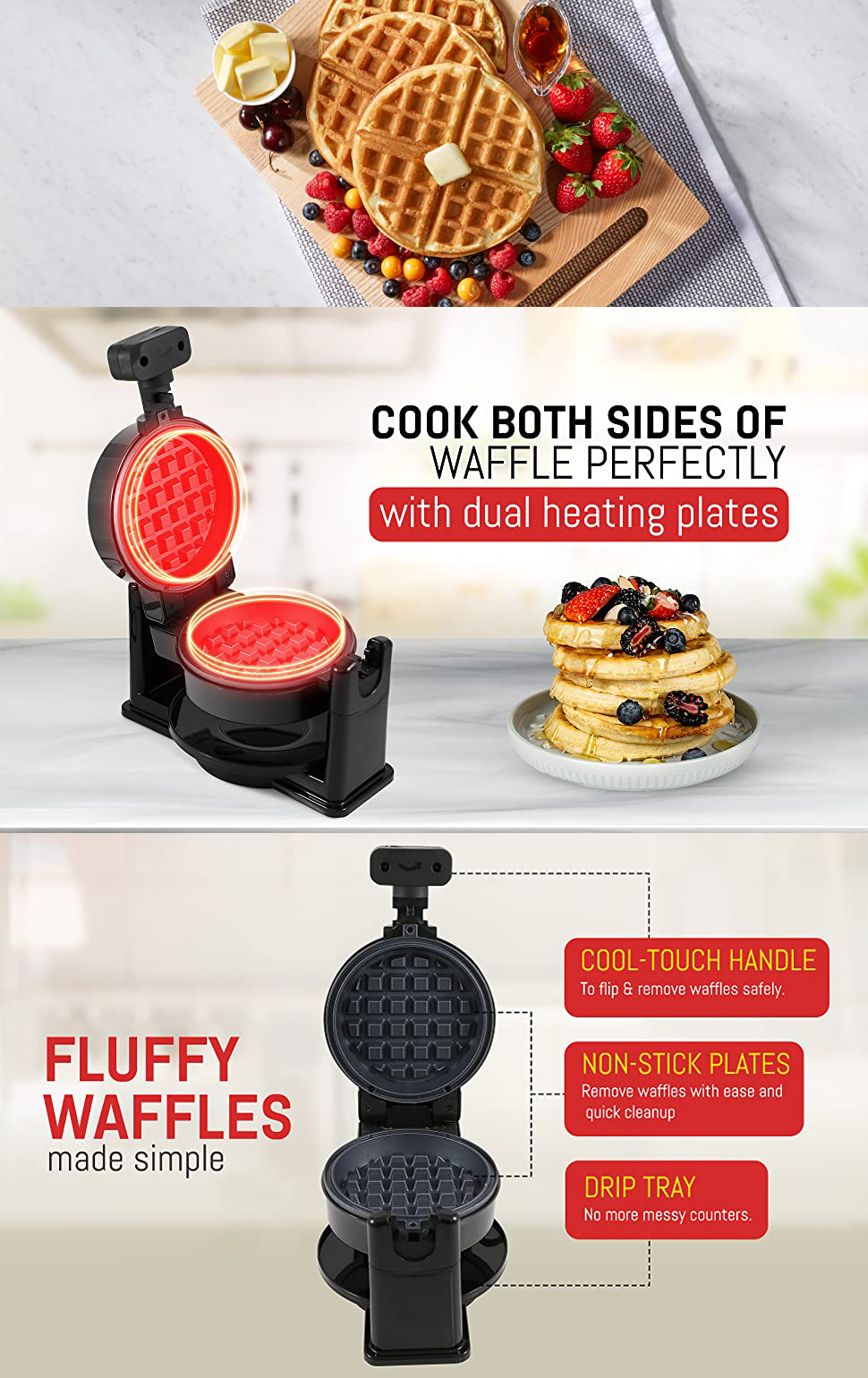 rotary waffle maker