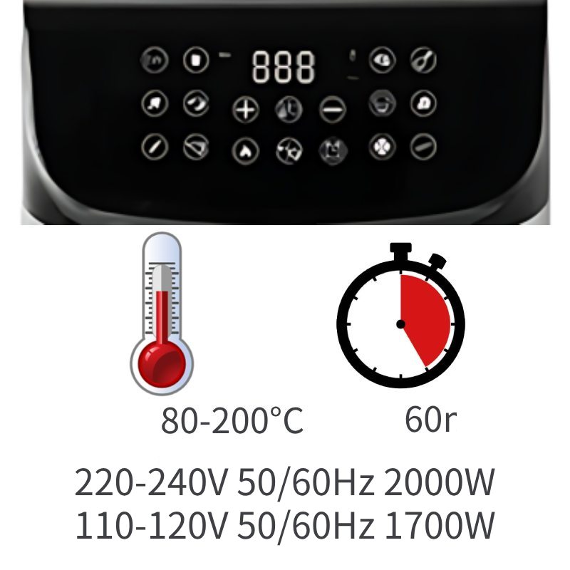 10.5L air fryer