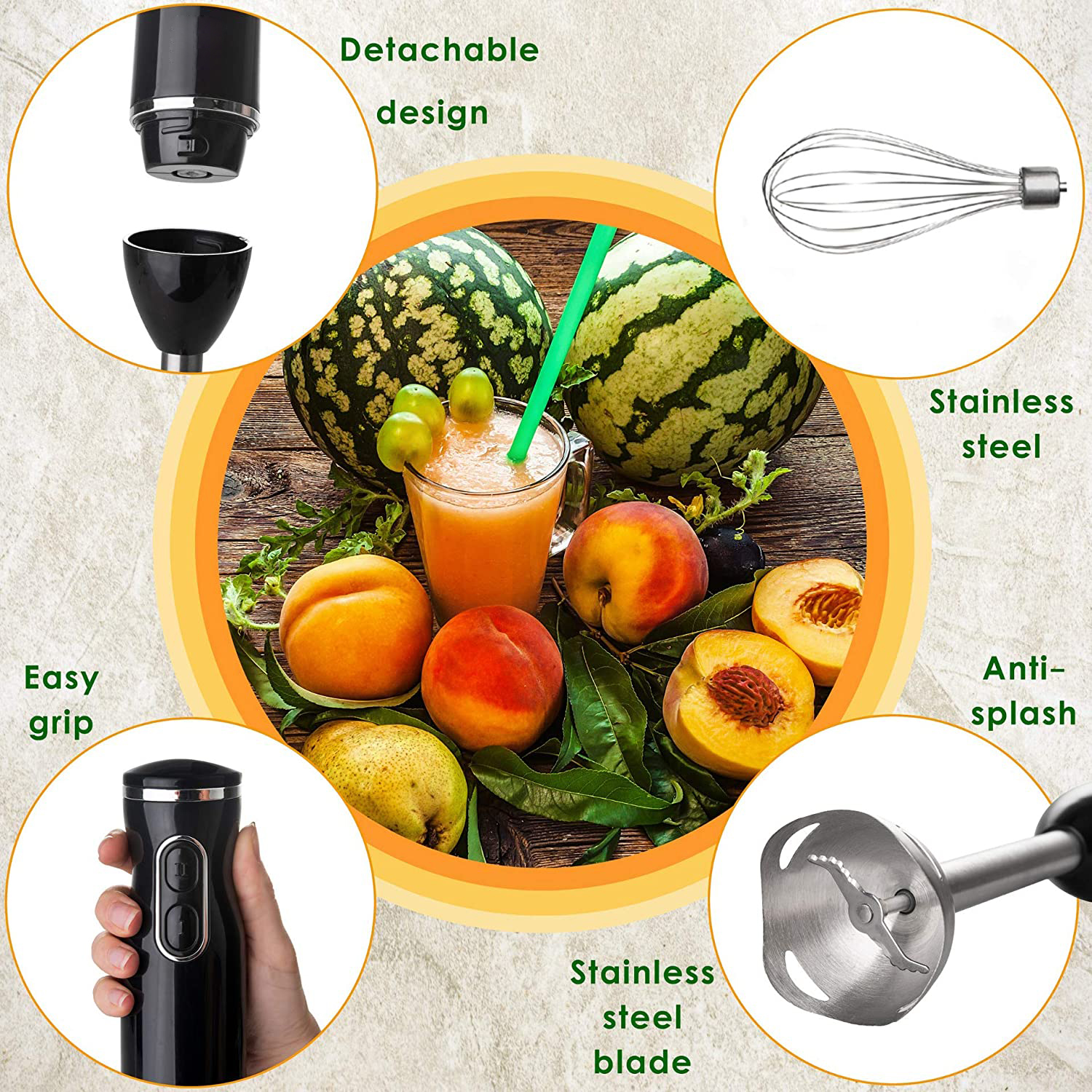 Hand Blender Set