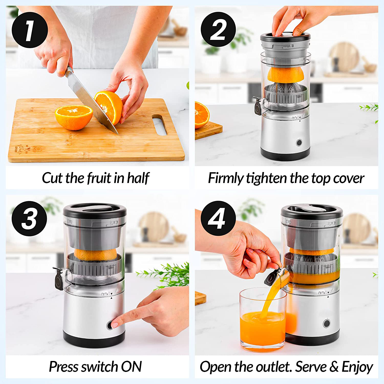 electric squeezer citrus juicer