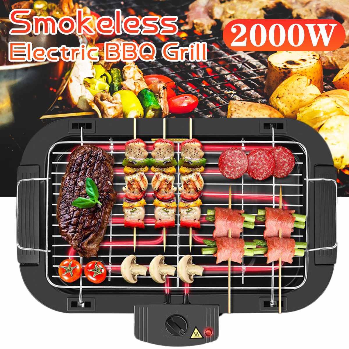 Tabletop Barbecue Grill