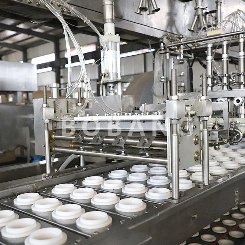 BG-4S6 Multi-functional ice cream filling machine automatic rotary cup ice cream filling machine