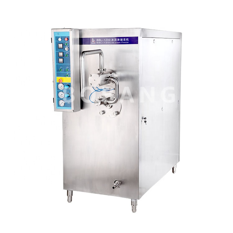 1200L/H continuous hard icecream freezer