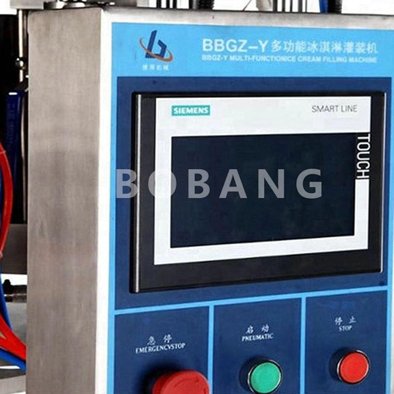 RBG-1P12 single rotary icecream machine  ice cream cup filling and sealer machines