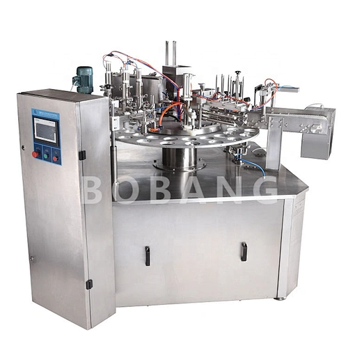 G20 ice cream filling machine automatic rotatory ice cream cup filling and sealer machines filling ice cream machinery