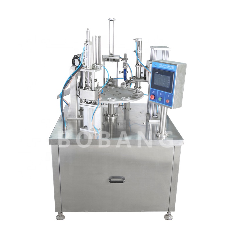 RBG-1P12 single rotary icecream machine  ice cream cup filling and sealer machines