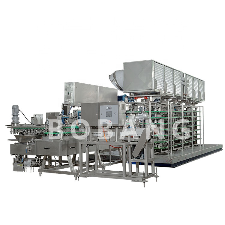 Extrusion tunnel ice cream machines automatic ice cream machine