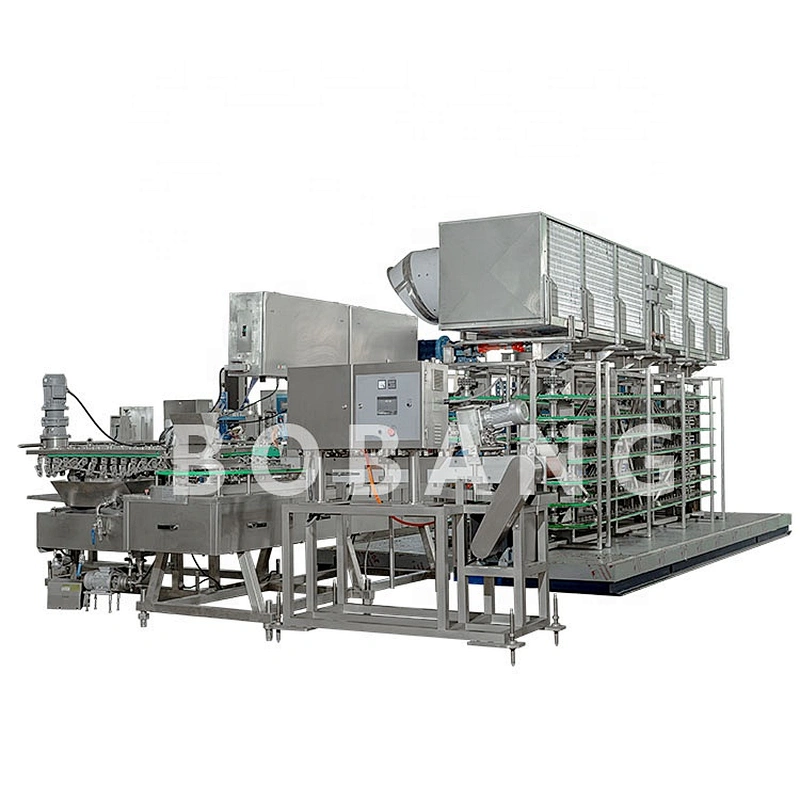 Extrusion tunnel ice cream machines automatic ice cream machine