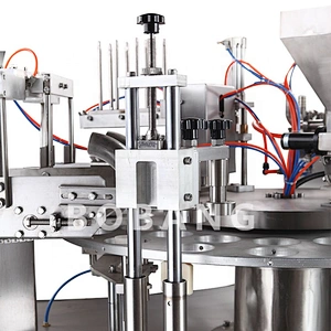 G20 ice cream filling machine automatic rotatory ice cream cup filling and sealer machines filling ice cream machinery