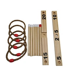 wooden ring toss