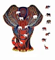 elephant shaped jigsaw puzzle