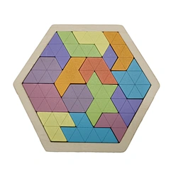 hexagon tangram puzzle