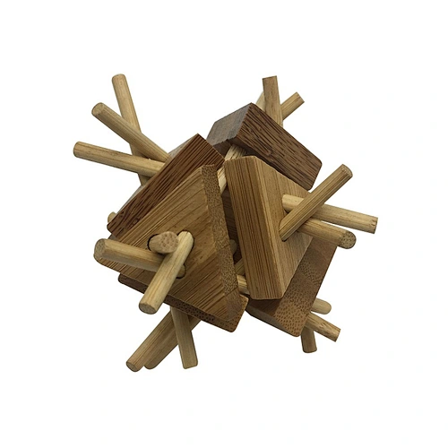 eco brain game bamboo puzzle