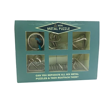 brain teaser toys metal