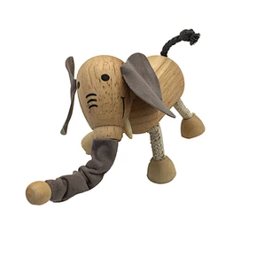 Wooden elephant  animal toys