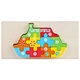wooden animal jigsaw puzzle