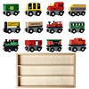 wooden train toys