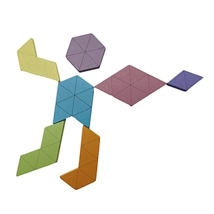 hexagon tangram puzzle