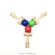 Japanese wooden ball game kendama