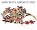 old world map jigsaw puzzle