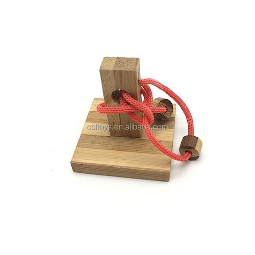 2018 mini bamboo bead string iq adult puzzle toys educational games