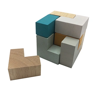 7 piece wooden block puzzle solution