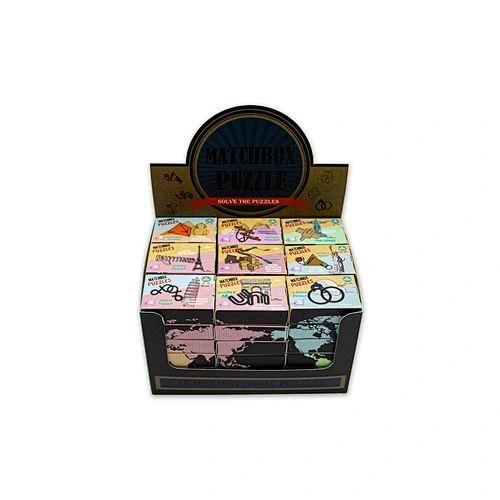Matchbox puzzle 54pcs display