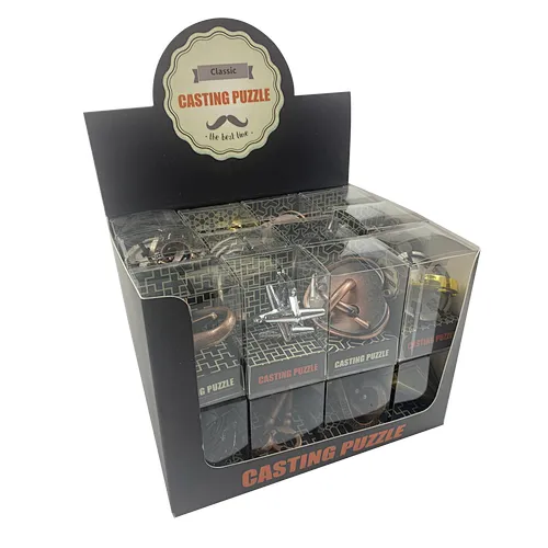 casting puzzle-display