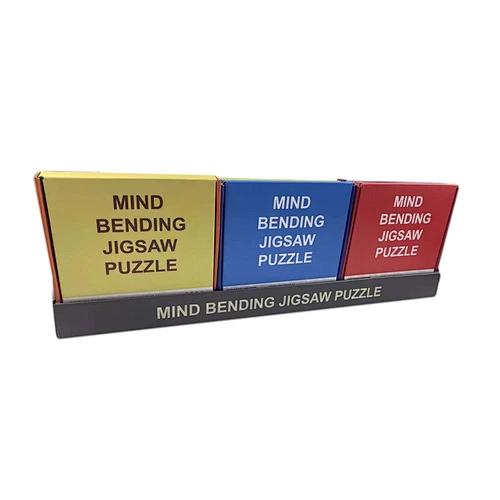 Mind bending jigsaw puzzle-displaybox
