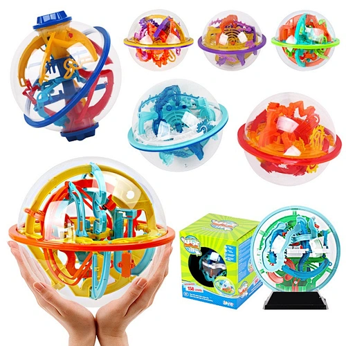 3d Maze Ball Toy Maze Escape Balance Game 3d Balance Labyrinth Ball