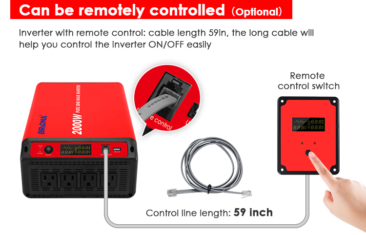 2000w pure sine wave inverter