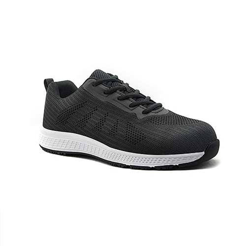 Lightweight Breathable Steel Toe Lace-up Safety Shoes