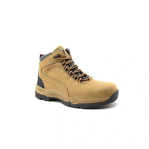 Nubuck Leather Wear-Resistant Safety Shoes